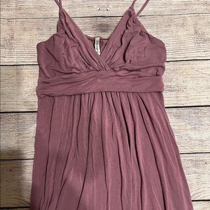 Maternity maxi dress